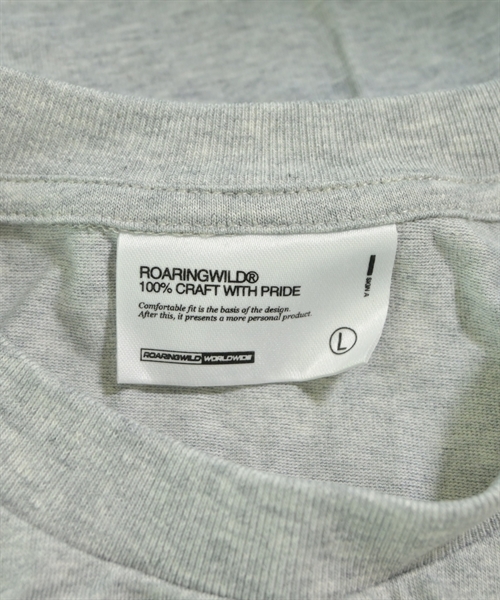 ROARINGWILD（ロアリングワイルド）Tシャツ・カットソー グレー サイズ:L レディース/2200613382038