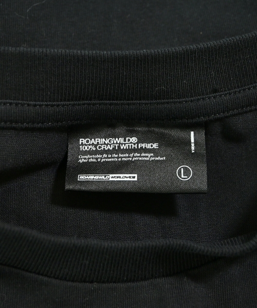 ROARINGWILD（ロアリングワイルド）Tシャツ・カットソー 黒 サイズ:L レディース/2200613382076