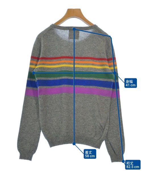 Jumper1234（ジャンパー１２３４）ニット・セーター グレー サイズ:2(M位) レディース/2200617532064