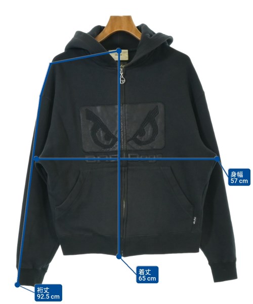 DOGS（ドッグス）パーカー 黒 サイズ:M メンズ/2200658532016