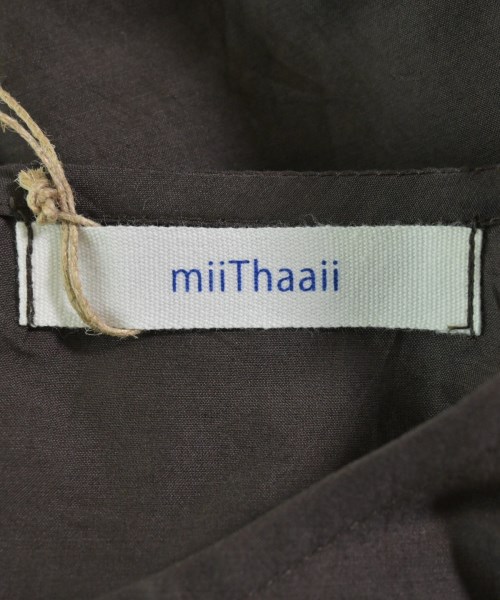 miiThaaii（ミーターイー）ワンピース 茶 サイズ:-(M位) レディース/2200633343101