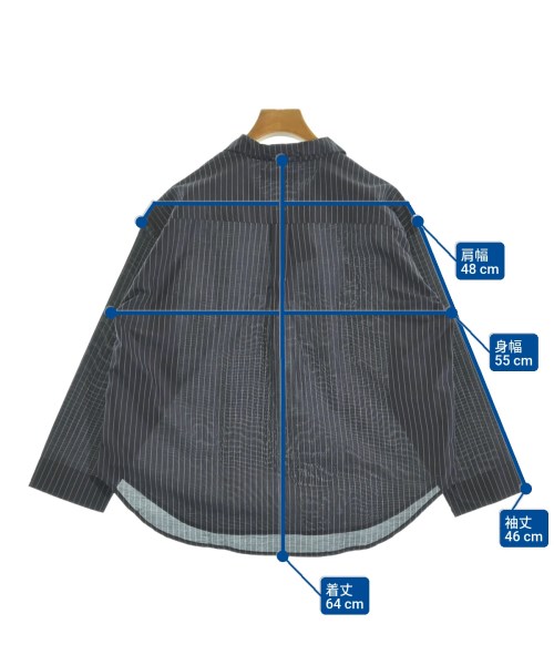 miiThaaii（ミーターイー）ブラウス 紺 サイズ:-(M位) レディース/2200633343118