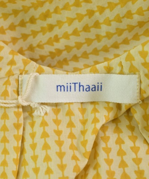 miiThaaii（ミーターイー）ブラウス 黄 サイズ:-(M位) レディース/2200633343149