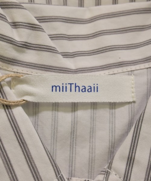 miiThaaii（ミーターイー）ブラウス 白 サイズ:F レディース/2200736649193