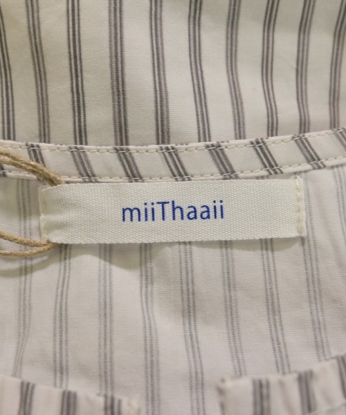 miiThaaii（ミーターイー）ブラウス 白 サイズ:F レディース/2200736649209