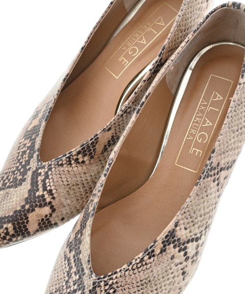 ALAGE（アルアージュ）パンプス ベージュ サイズ:23cm レディース/2200645119046