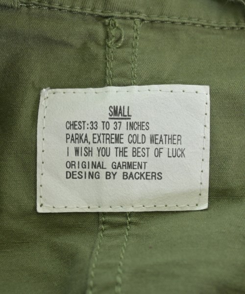 BACKERS（バッカーズ）モッズコート カーキ サイズ:L メンズ/2200629908048