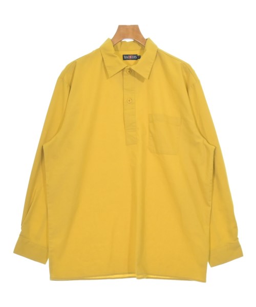 BACKERS(バッカーズ)カジュアルシャツ 黄 サイズ:L/2200679474029