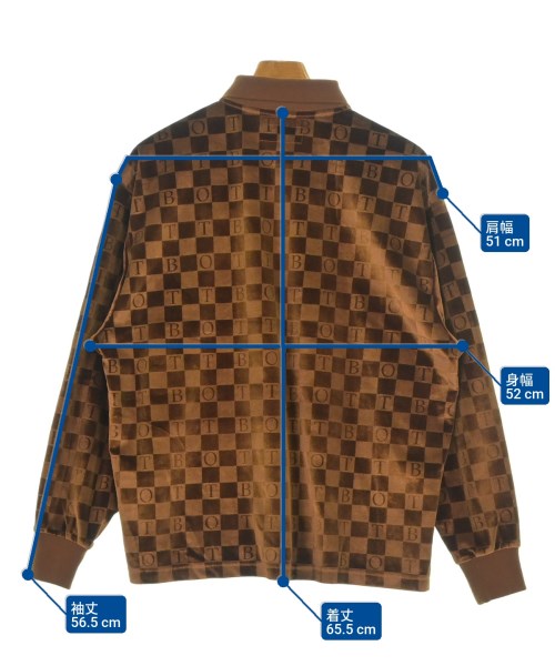 BOTT（ボット）ポロシャツ 茶 サイズ:M メンズ/2200629724068