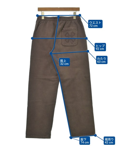 BOTT（ボット）スウェットパンツ 茶 サイズ:M メンズ/2200632909056