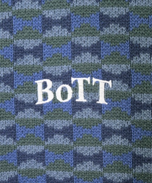 BOTT（ボット）ニット・セーター 青 サイズ:L メンズ/2200676397031