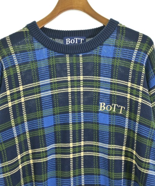BOTT（ボット）ニット・セーター 紺 サイズ:L メンズ/2200713744224
