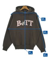 BOTT（ボット）パーカー 茶 サイズ:M メンズ/2200704386013