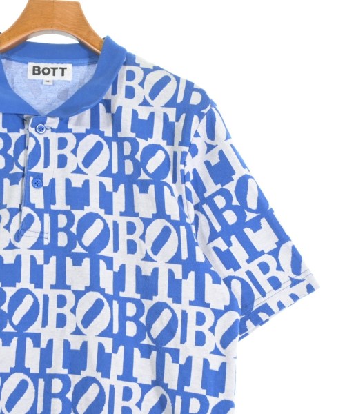 BOTT（ボット）ポロシャツ 青 サイズ:M メンズ/2200662145028