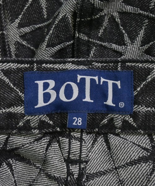 BOTT（ボット）デニムパンツ 黒 サイズ:28(S位) メンズ/2200736889063