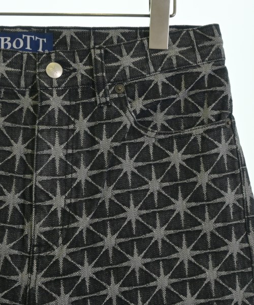 BOTT（ボット）デニムパンツ 黒 サイズ:28(S位) メンズ/2200736889063