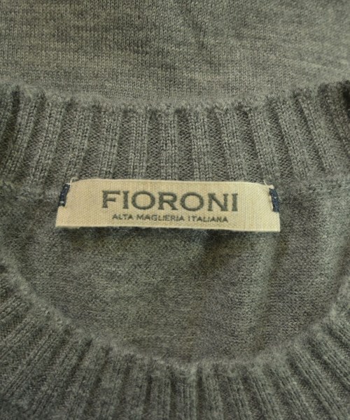 FIORONI（フィオローニ）ニット・セーター グレー サイズ:48(L位) メンズ/2200654098219