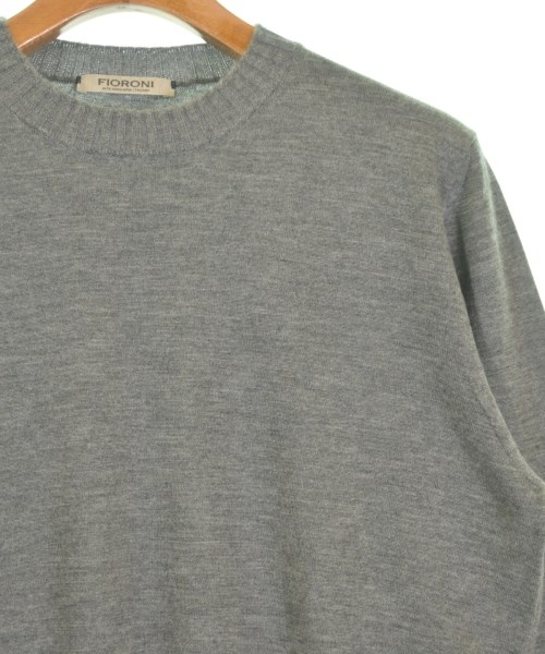 FIORONI（フィオローニ）ニット・セーター グレー サイズ:48(L位) メンズ/2200654098219