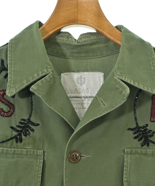 AS65（アエセッサンタチンクエ）ミリタリーブルゾン カーキ サイズ:XS レディース/2200666345059