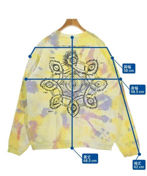 Online Ceramics（オンラインセラミックス）スウェット 黄 サイズ:M メンズ/2200652514322