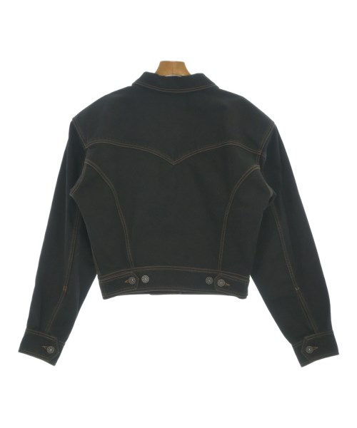 VAQUERA（ヴァケラ）デニムジャケット 黒 サイズ:L レディース/2200677017068