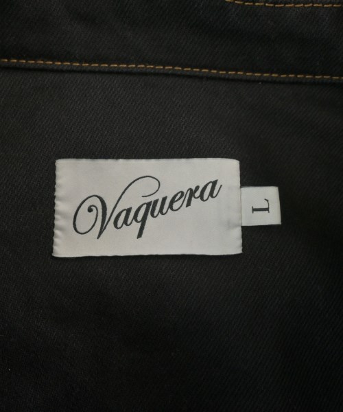 VAQUERA（ヴァケラ）デニムジャケット 黒 サイズ:L レディース/2200677017068