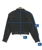 VAQUERA（ヴァケラ）デニムジャケット 黒 サイズ:L レディース/2200677017068