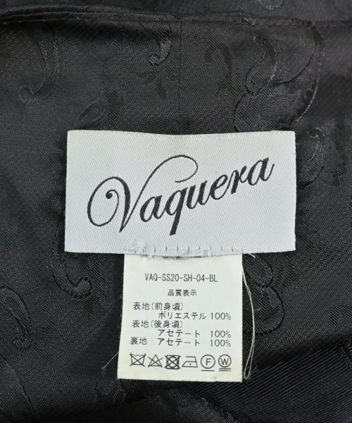 VAQUERA（ヴァケラ）カジュアルシャツ 黒 サイズ:-(XXL位) メンズ/2200715878101