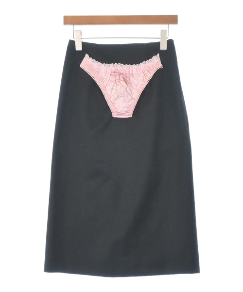 VAQUERA(ヴァケラ)ひざ丈スカート 黒 サイズ:XS/2200669068047