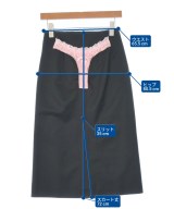 VAQUERA（ヴァケラ）ひざ丈スカート 黒 サイズ:XS レディース/2200669068047