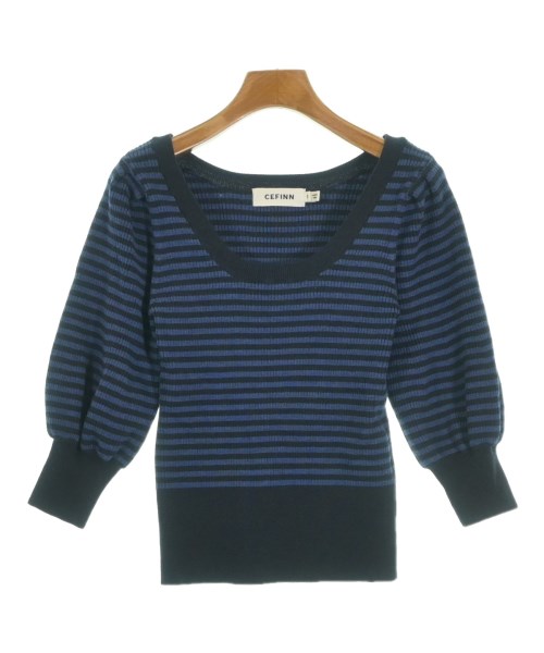 CEFINN(セフィン)ニット・セーター 青 サイズ:S/2200654760048