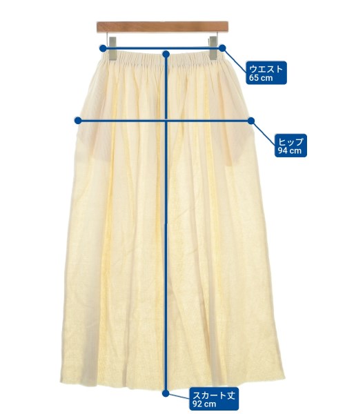 CABANABASH（カバナバシュ）ロング・マキシ丈スカート ベージュ サイズ:S レディース/2200631159353