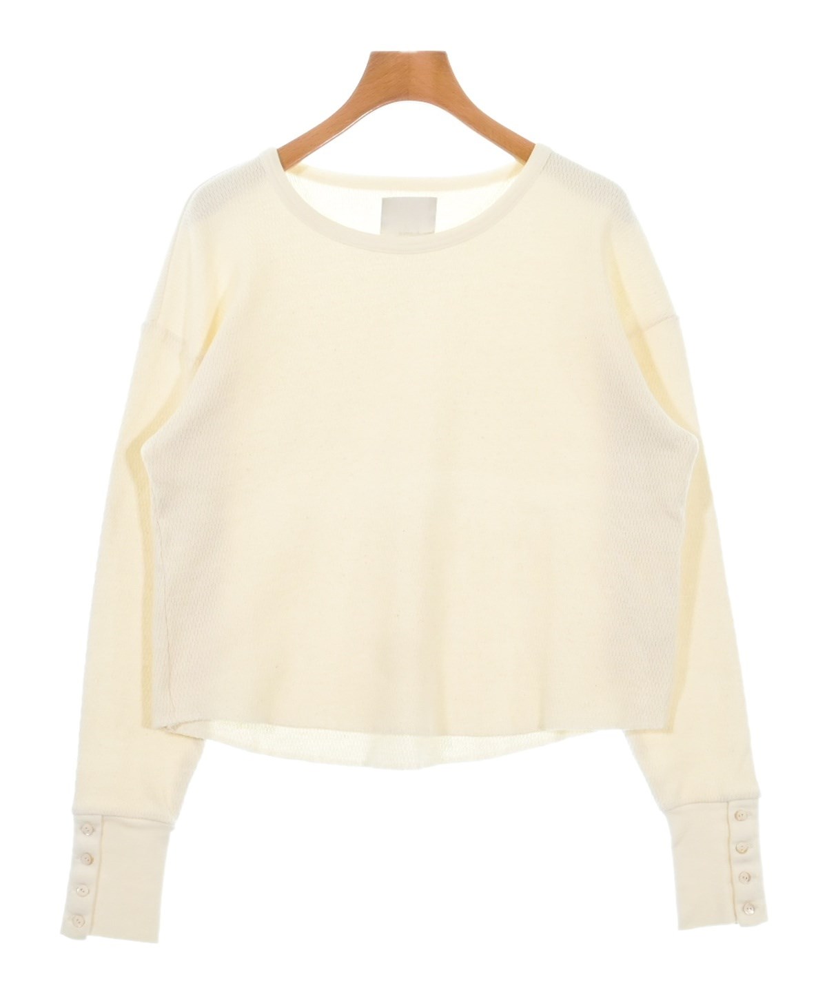 la peau de gem（ラポドゥジェム）Tシャツ・カットソー 白 サイズ:F