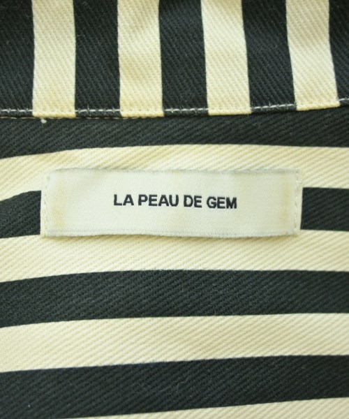 la peau de gem（ラポドゥジェム）ブルゾン 黒 サイズ:F レディース/2200607901023