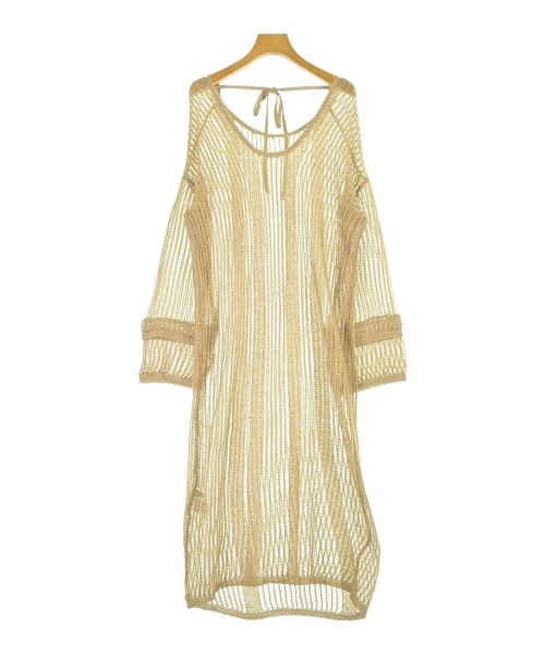 la peau de gem(ラポドゥジェム)ワンピース ベージュ サイズ:F/2200636258211