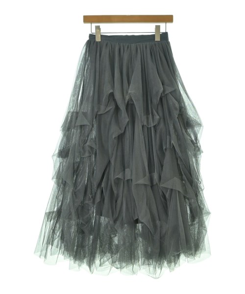 belle vintage(ベルビンテージ)ロング・マキシ丈スカート グレー サイズ:F/2200647322017