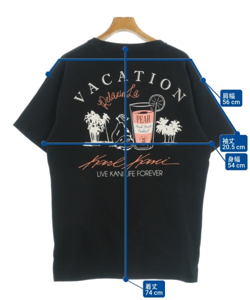 KARL KANI（カールカナイ）Tシャツ・カットソー 黒 サイズ:XL メンズ/2200727389039