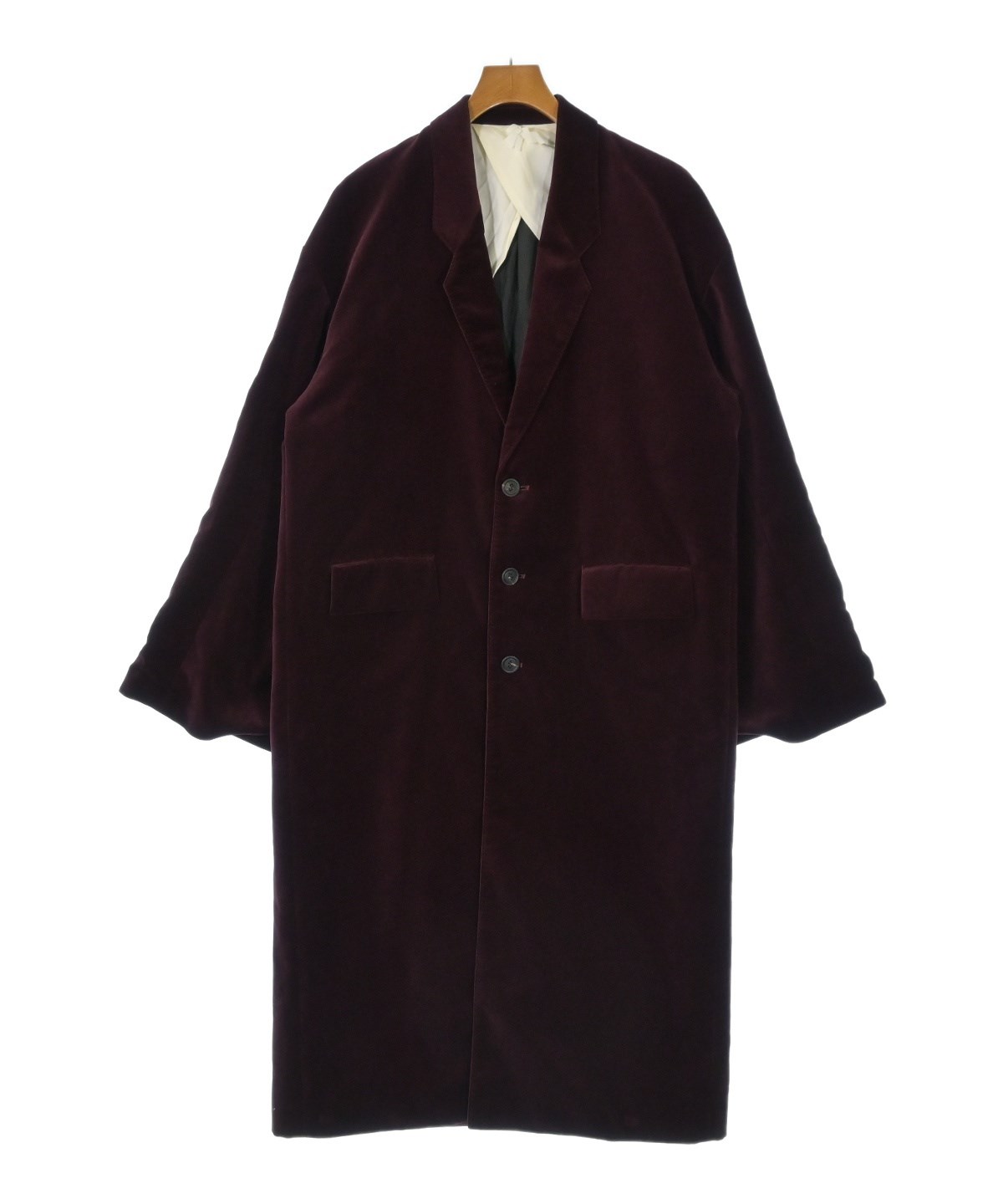 SOSHIOTSUKI（ソウシオオツキ）チェスターコート 赤 サイズ:44(S位