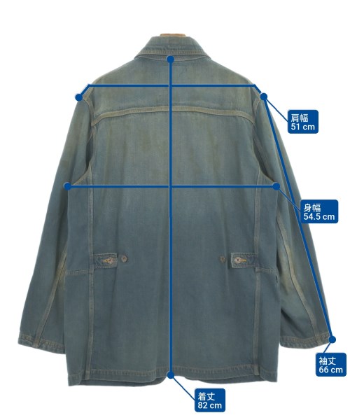 SOSHIOTSUKI（ソウシオオツキ）デニムジャケット 青 サイズ:48(L位) メンズ/2200619012014