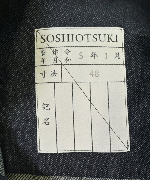 SOSHIOTSUKI（ソウシオオツキ）カジュアルシャツ 紺 サイズ:48(L位) メンズ/2200679587125