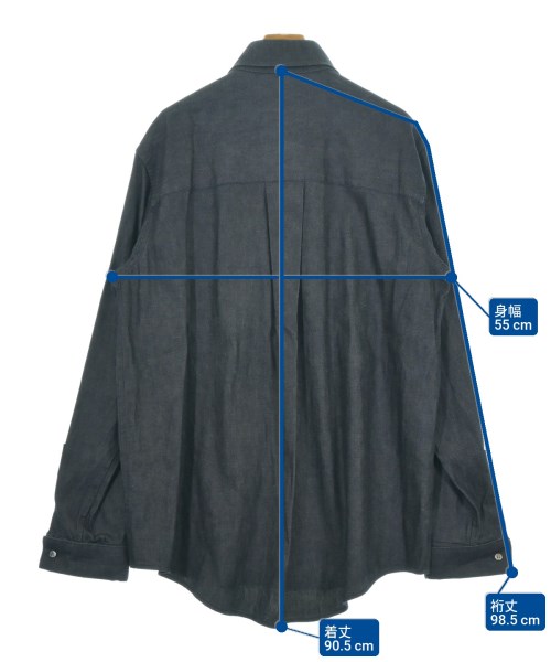 SOSHIOTSUKI（ソウシオオツキ）カジュアルシャツ 紺 サイズ:48(L位) メンズ/2200679587125