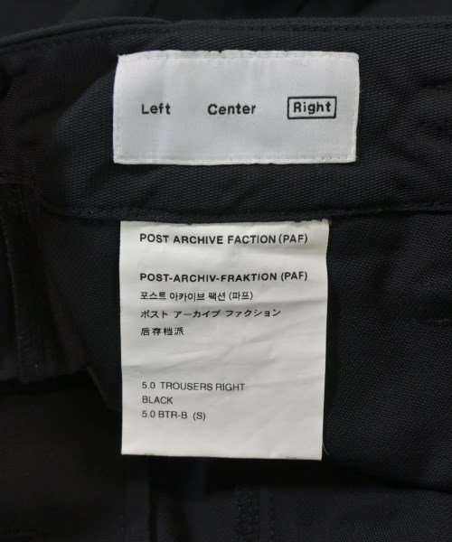 POST ARCHIVE FACTION（ポストアーカイブファクション）その他 黒 サイズ:S メンズ/2200674126077