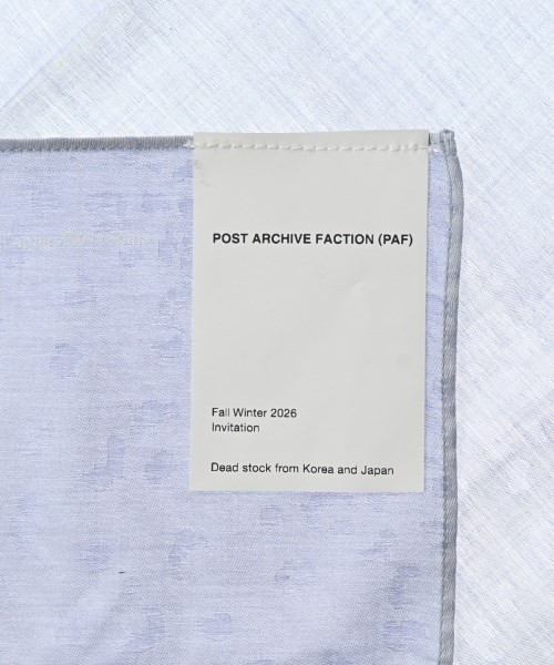 POST ARCHIVE FACTION（ポストアーカイブファクション）小物類（その他） グレー サイズ:- メンズ/2200657422073