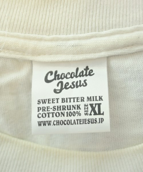 Chocolate Jesus（チョコレートジーザス）Tシャツ・カットソー 白 サイズ:XL メンズ/2200628281067