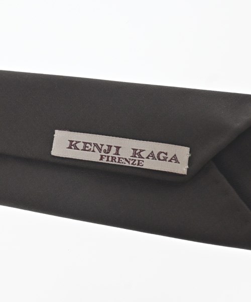 KENJI KAGA（ケンジカガ）ネクタイ 茶 サイズ:- メンズ/2200645656084