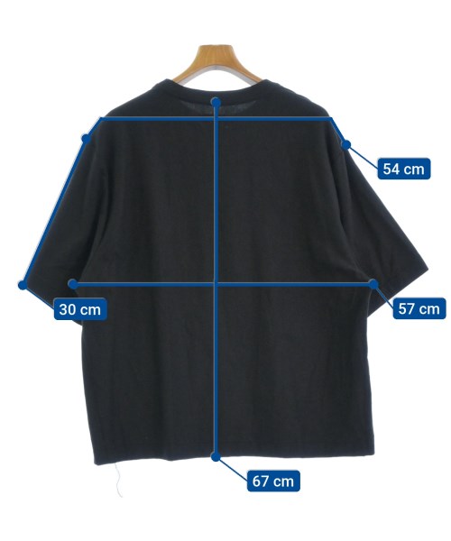TANAKA（タナカ）Tシャツ・カットソー 黒 サイズ:L メンズ/2200483039124