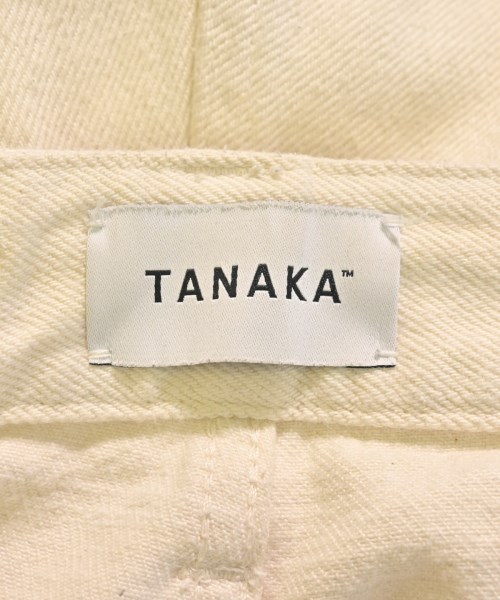TANAKA（タナカ）デニムパンツ 白 サイズ:34(XL位) メンズ/2200609740057
