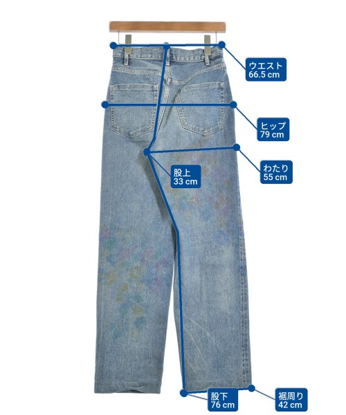 TANAKA（タナカ）デニムパンツ 紺 サイズ:-(M位) レディース/2200673637055