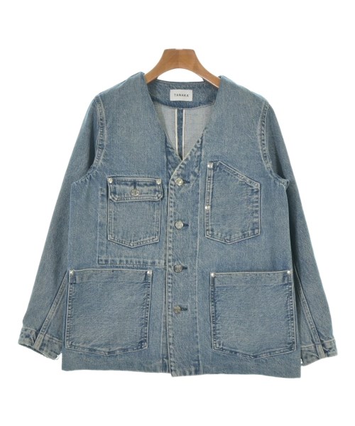 TANAKA(タナカ)デニムジャケット 青 サイズ:XS/2200680521026