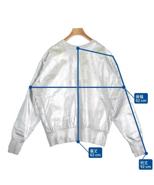 TANAKA（タナカ）スウェット シルバー サイズ:M レディース/2200654981078